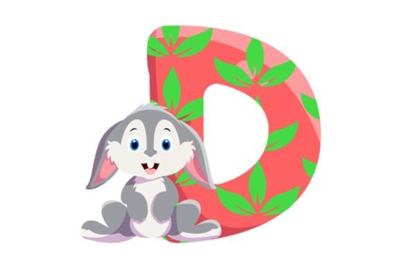 Adorable & Versatile: Using Cute Animal Icons Alphabet D Cliparts