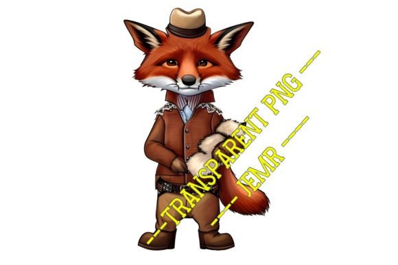 Animal Cowboy PNG #163: A Modern Twist on a Western Icon