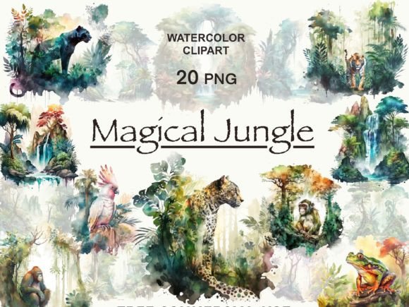 Bring the Rainforest to Life with Jungle Clipart