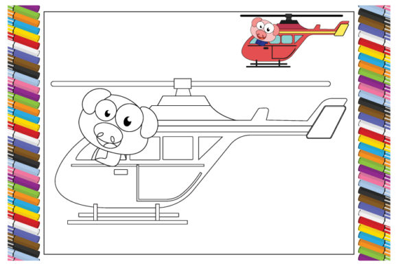 Coloring Pig Animal Cartoon: A Playful Font for Kid-Friendly Designs